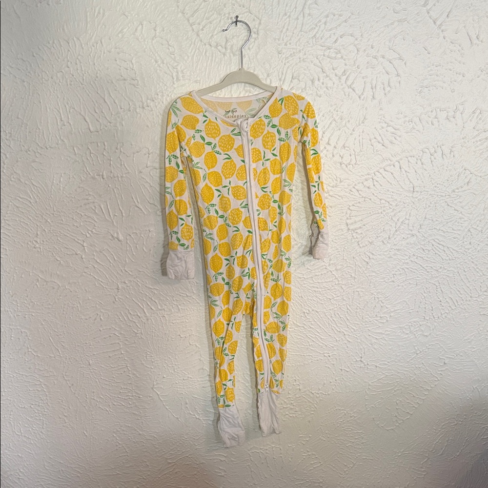 Little Sleepies 12-18 Months Lemons Zippy